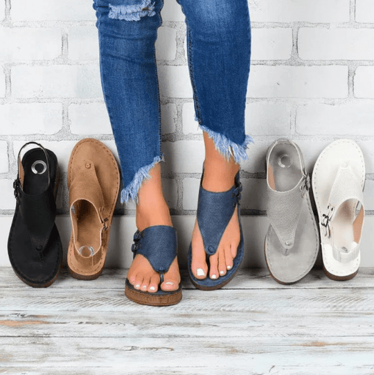 Spänne Strap Ortopediska Sandaler