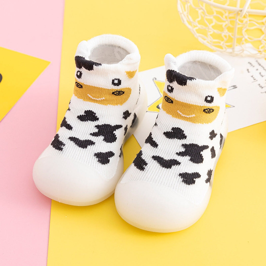 Baby's varma stickade strumpor Skor
