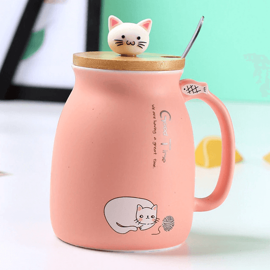 Keramisk kattmugg