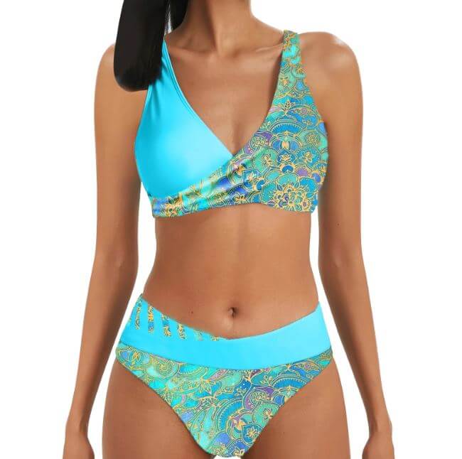 Tvådelad bikini för kvinnor