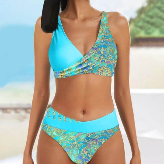 Tvådelad bikini för kvinnor