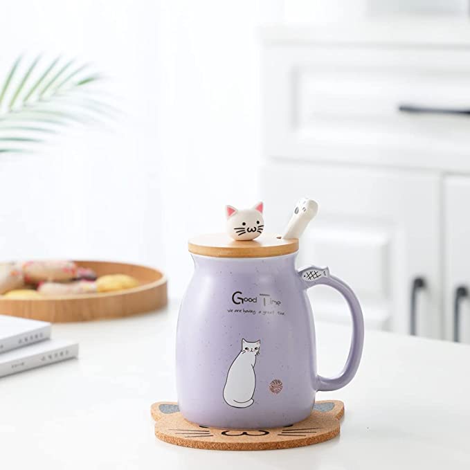 Keramisk kattmugg