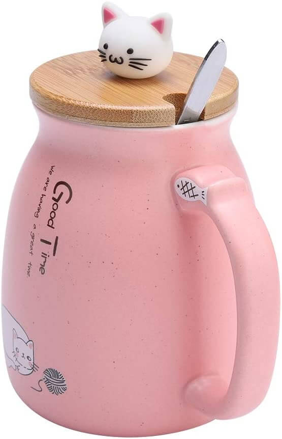 Keramisk kattmugg