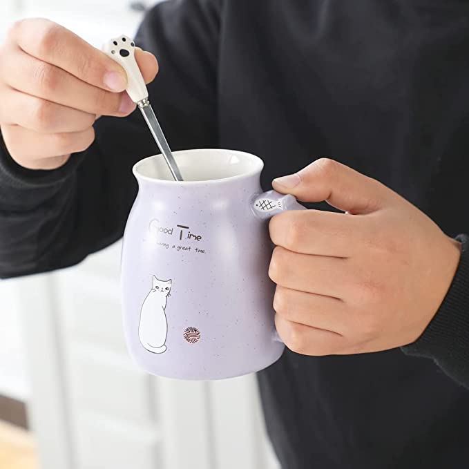 Keramisk kattmugg