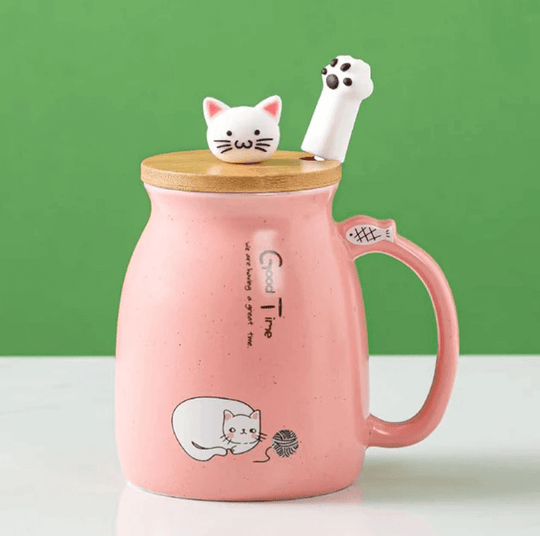 Keramisk kattmugg