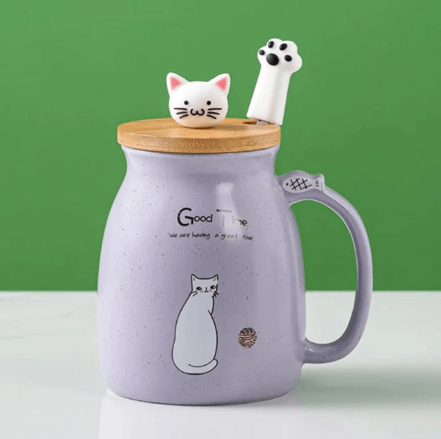 Keramisk kattmugg