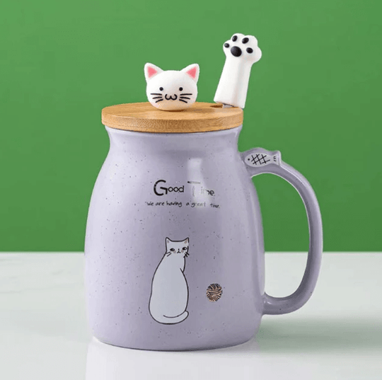 Keramisk kattmugg