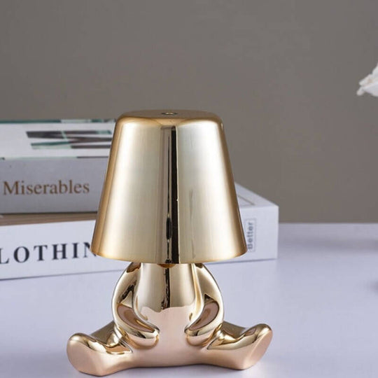 Modern konst bordslampa