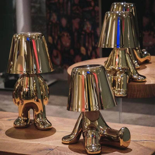 Modern konst bordslampa