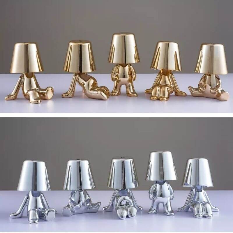Modern konst bordslampa