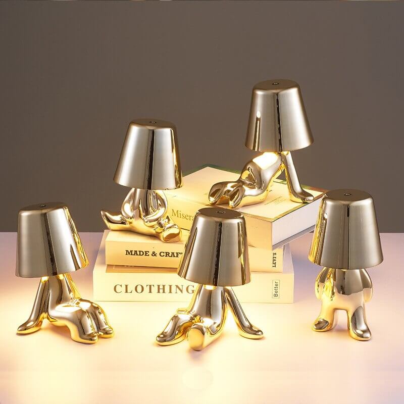 Modern konst bordslampa