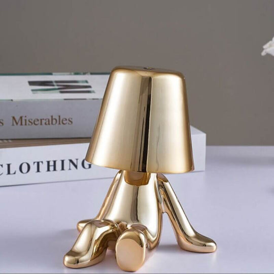 Modern konst bordslampa