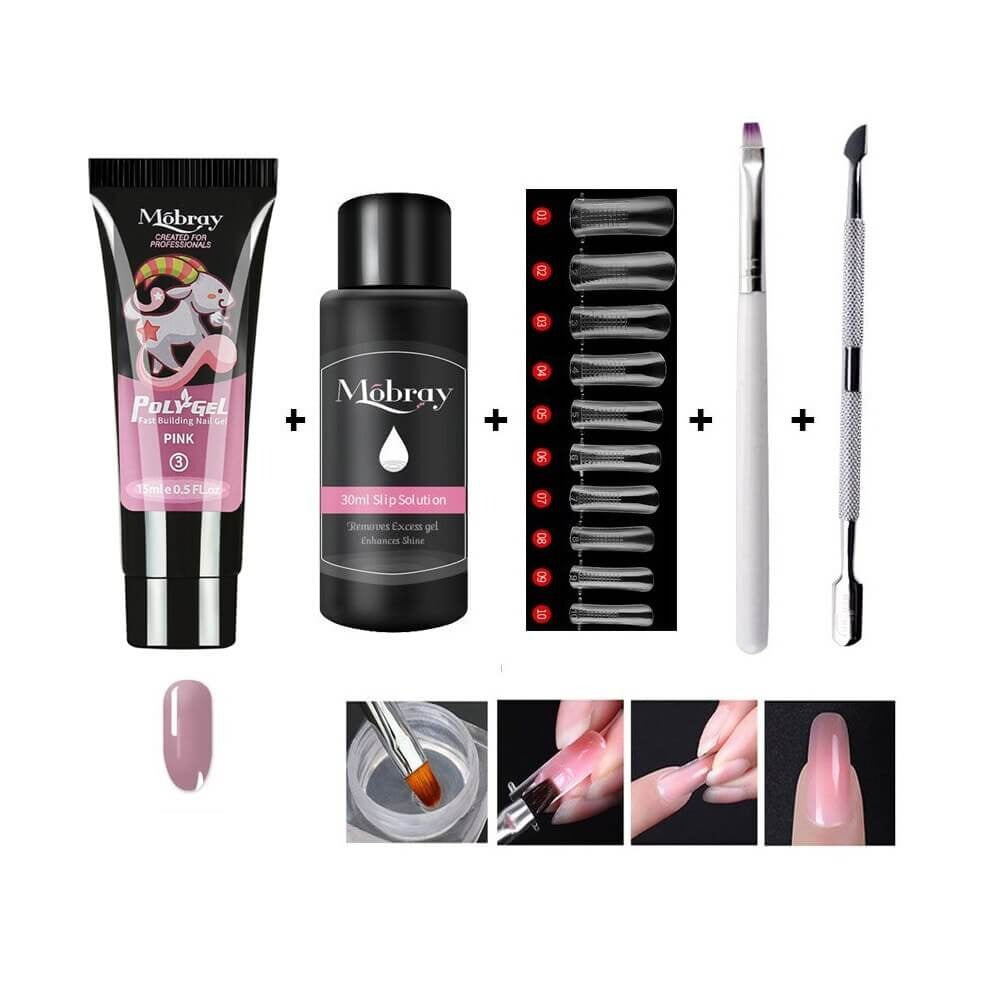 Lyx Poly Gel nagel kit