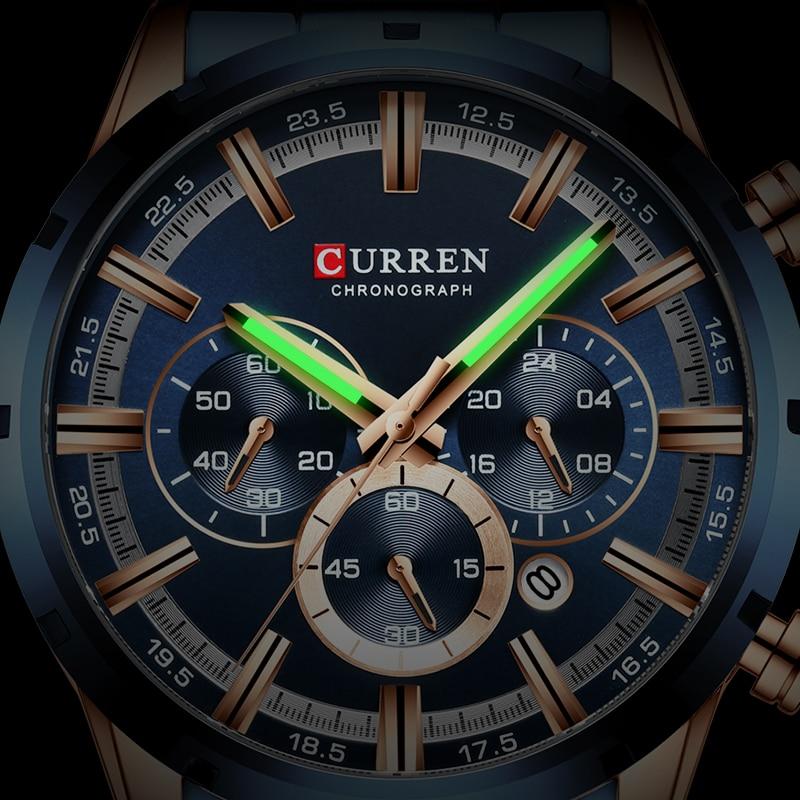 Curren Business Kronograf Klocka