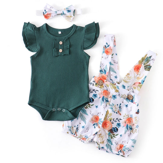 Våren Baby Outfit Uppsättning