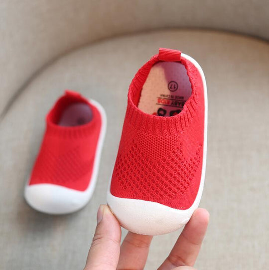 Andningsbara Halkfria Babyskor