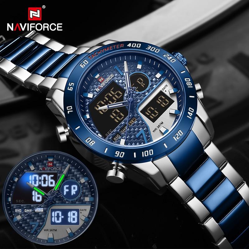 NAVIFORCE militär sportklocka