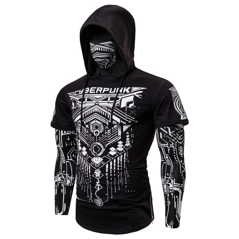 Skull Mask Hoodies för män