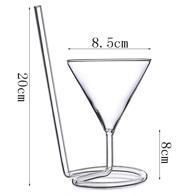 Spiral Halm Cocktailglas