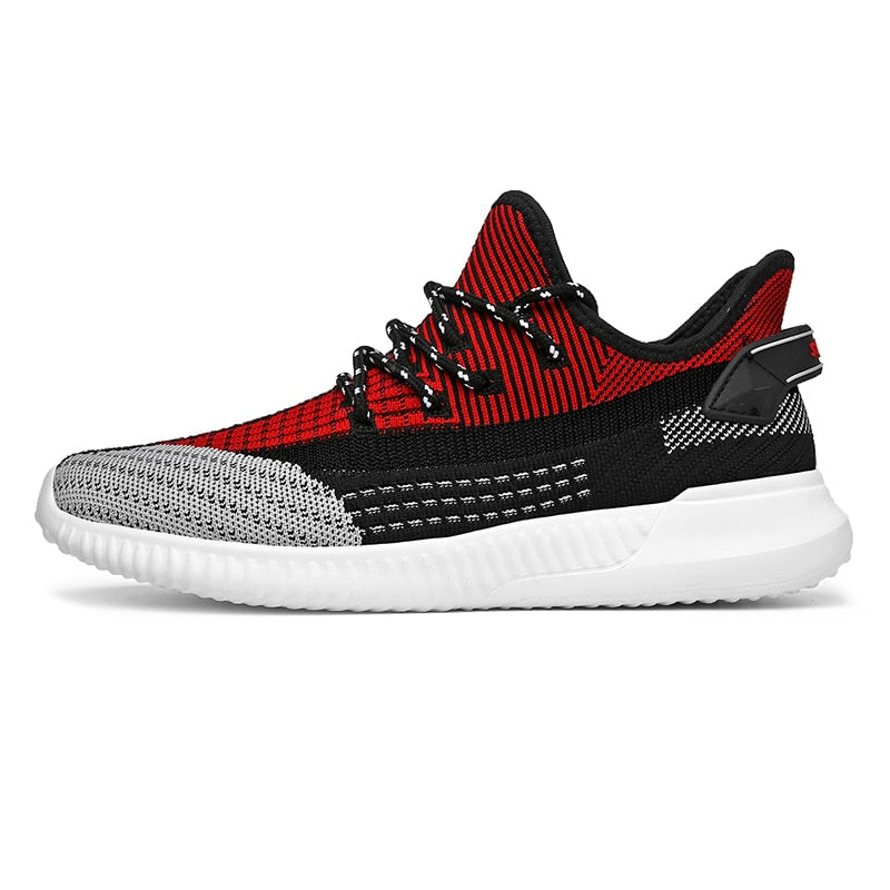 Sneakers för män i vävt mesh