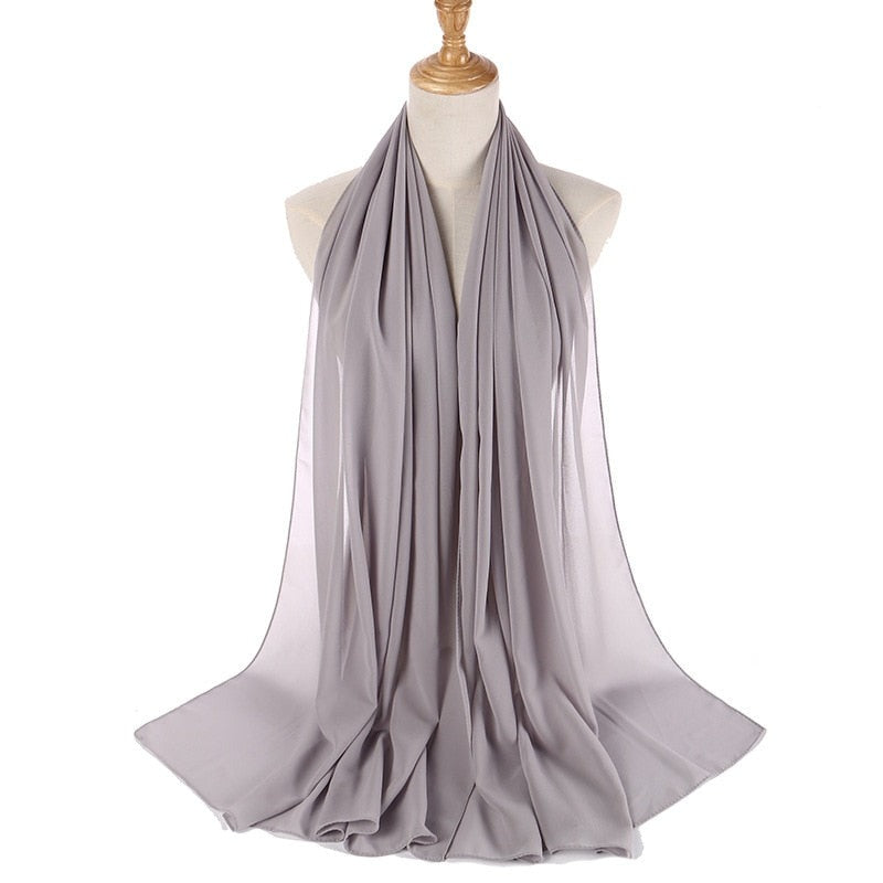 Chiffon Hijab pannband