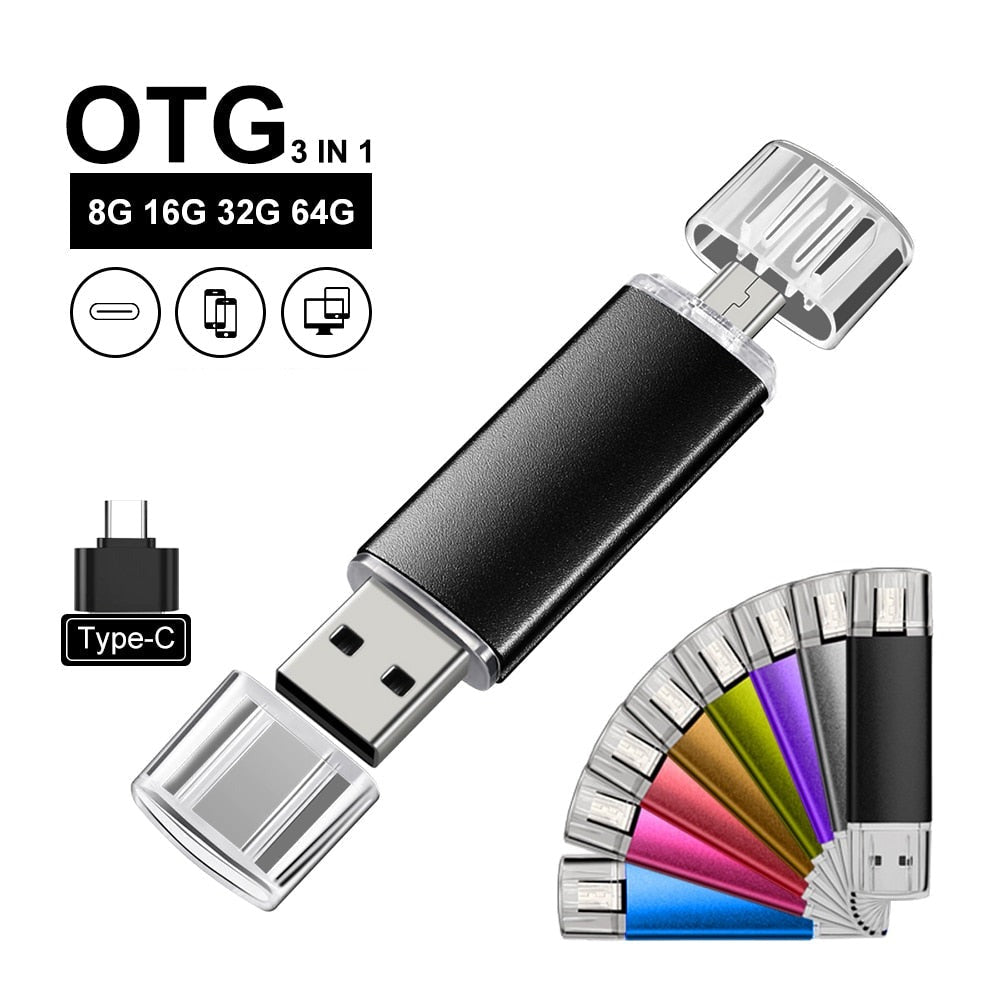 USB-minne på språng