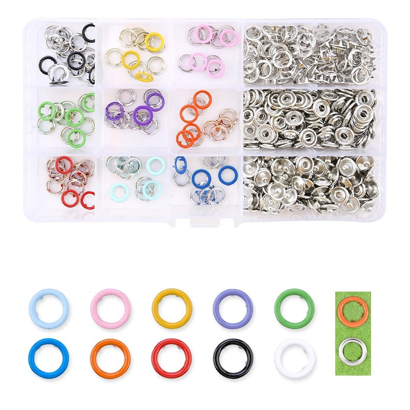 Snap Fästanordningar Kit Verktyg