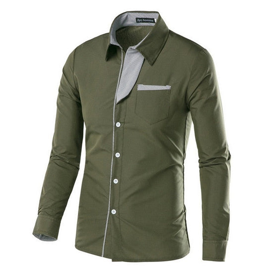 Slim Fit långärmat för män