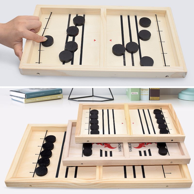 Hockeyspel i trä