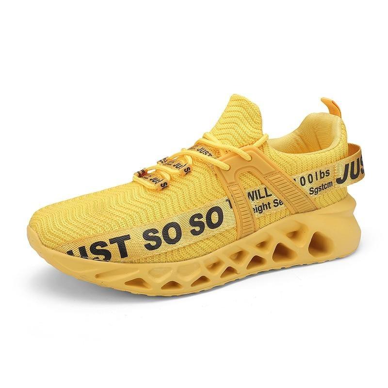 Unisex andningsbara skor med stötdämpning Sneakers