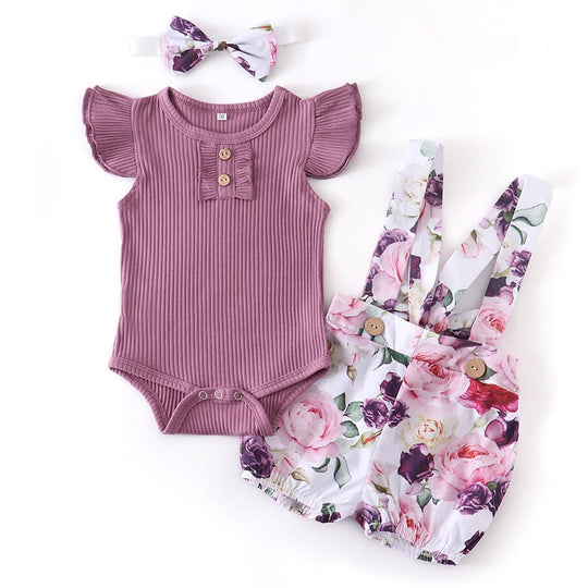 Våren Baby Outfit Uppsättning