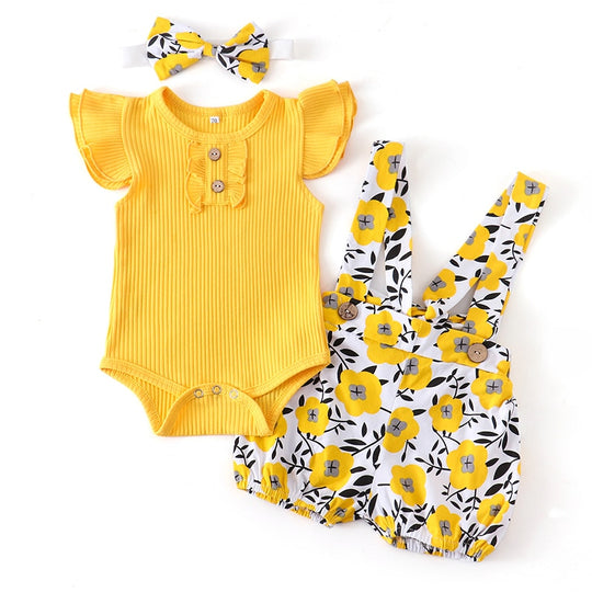 Våren Baby Outfit Uppsättning