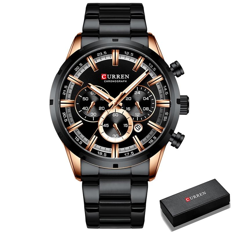Curren Business Kronograf Klocka