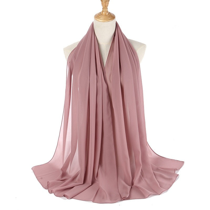 Chiffon Hijab pannband