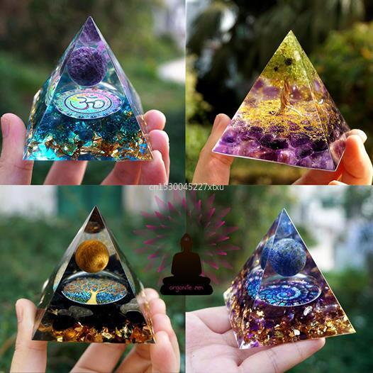 Boom des Levens - Orgonite Piramide Belleza