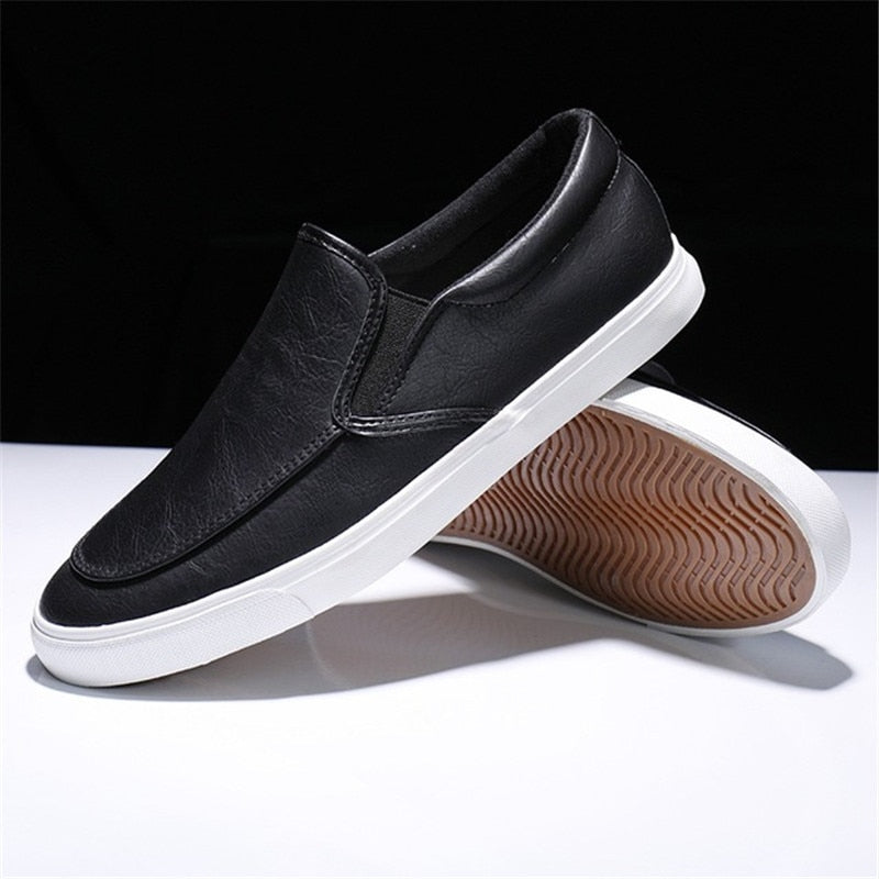 Urban Läder Loafers För Män