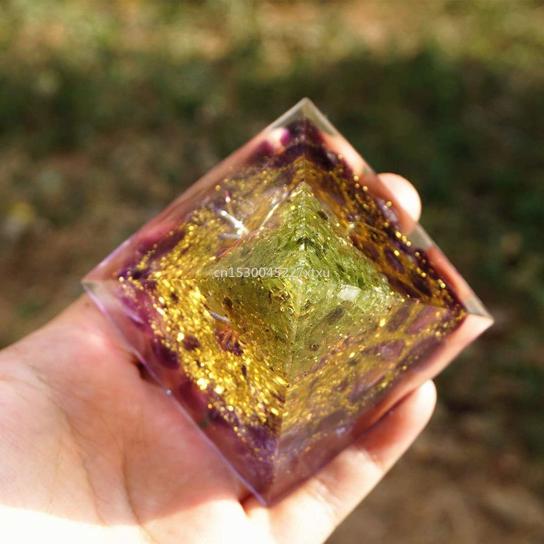 Boom des Levens - Orgonite Piramide Belleza