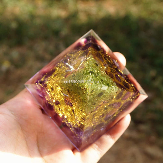 Boom des Levens - Orgonite Piramide Belleza