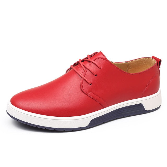 Oxford Läder Casual Skor