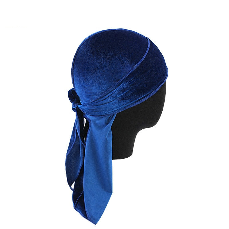 Andningsbar sammet Durag