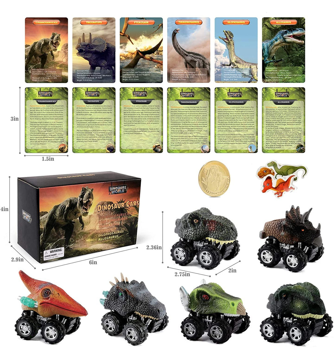 Mini bil för dinosaurier