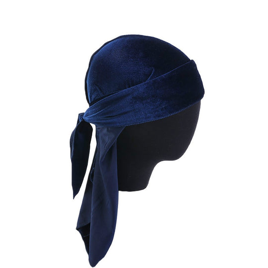 Andningsbar sammet Durag