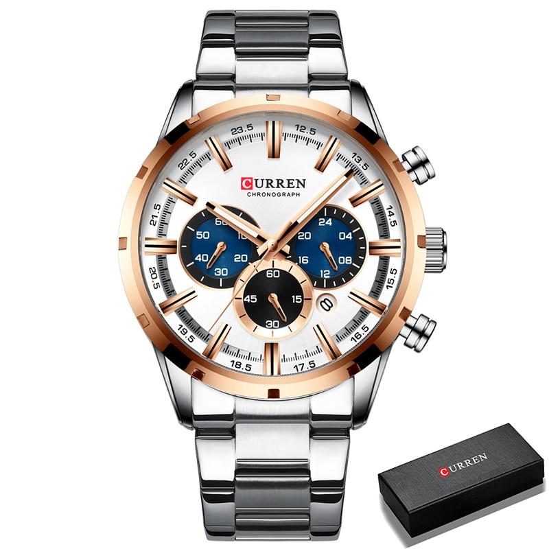 Curren Business Kronograf Klocka