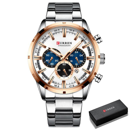 Curren Business Kronograf Klocka