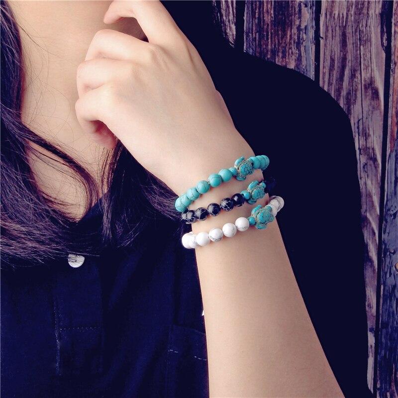 Turkos Beaded Turtle Armband