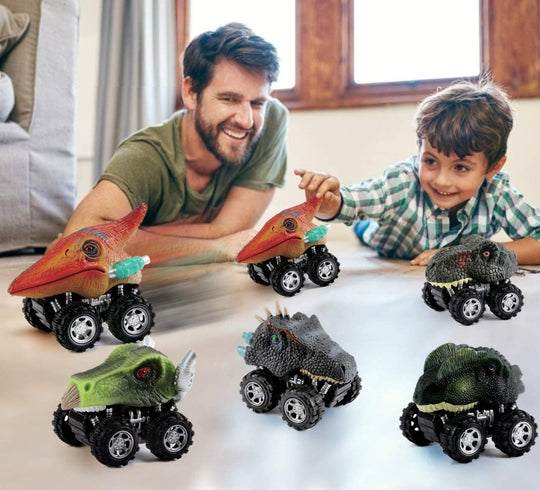 Mini bil för dinosaurier