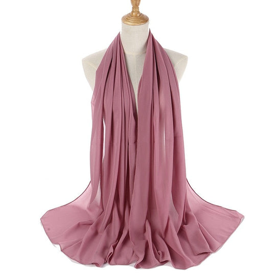 Chiffon Hijab pannband