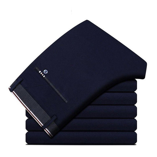 Slim Fit Stretchable formella byxor