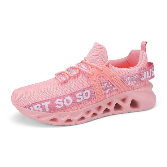 Unisex andningsbara skor med stötdämpning Sneakers