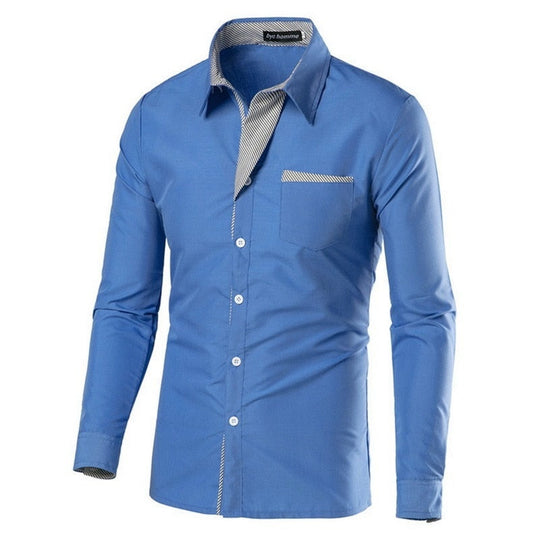 Slim Fit långärmat för män
